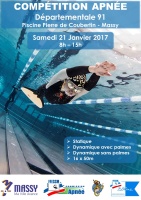 3e compétition départementale d'apnée de l'Essonne